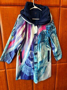 Claire Desjardins Summer Sky Novelty Jacket  - Excellent Used Condition